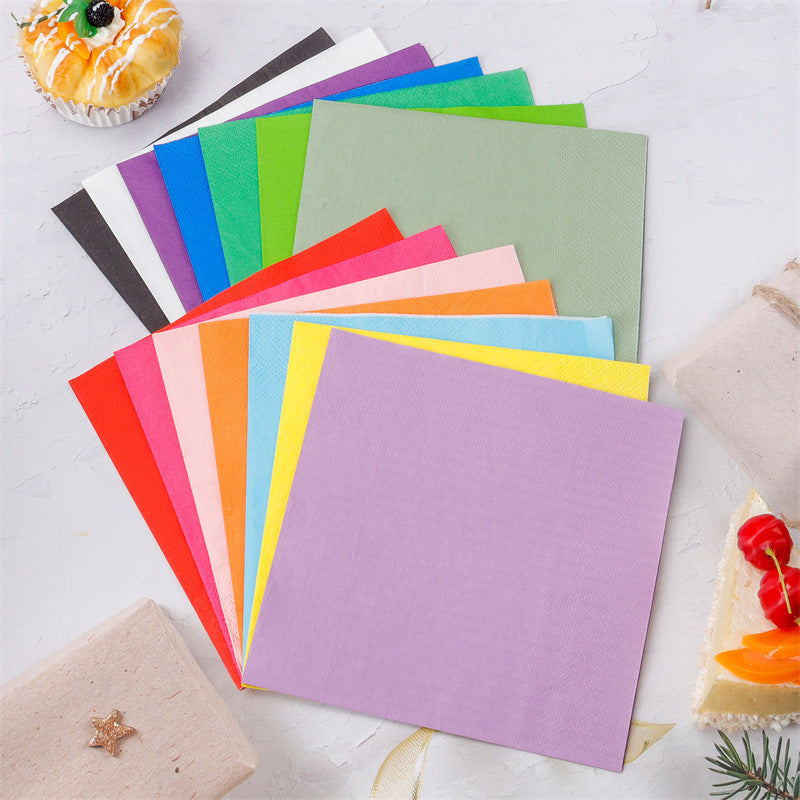 Colorful Napkins for Every Occasion: Party, Wedding & Café Style Ideas