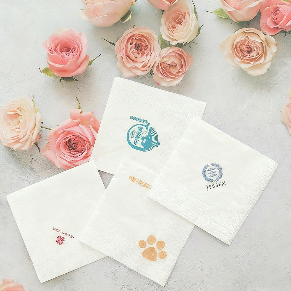 Custom Printed Paper Napkins Manufacturer – Logo & Brand Design Service