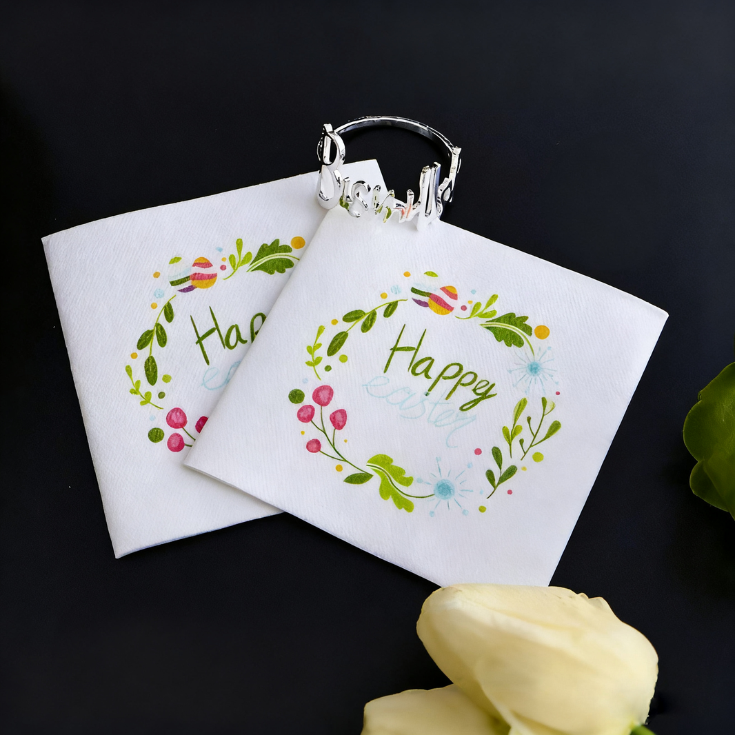 printed cocktail napkins custom