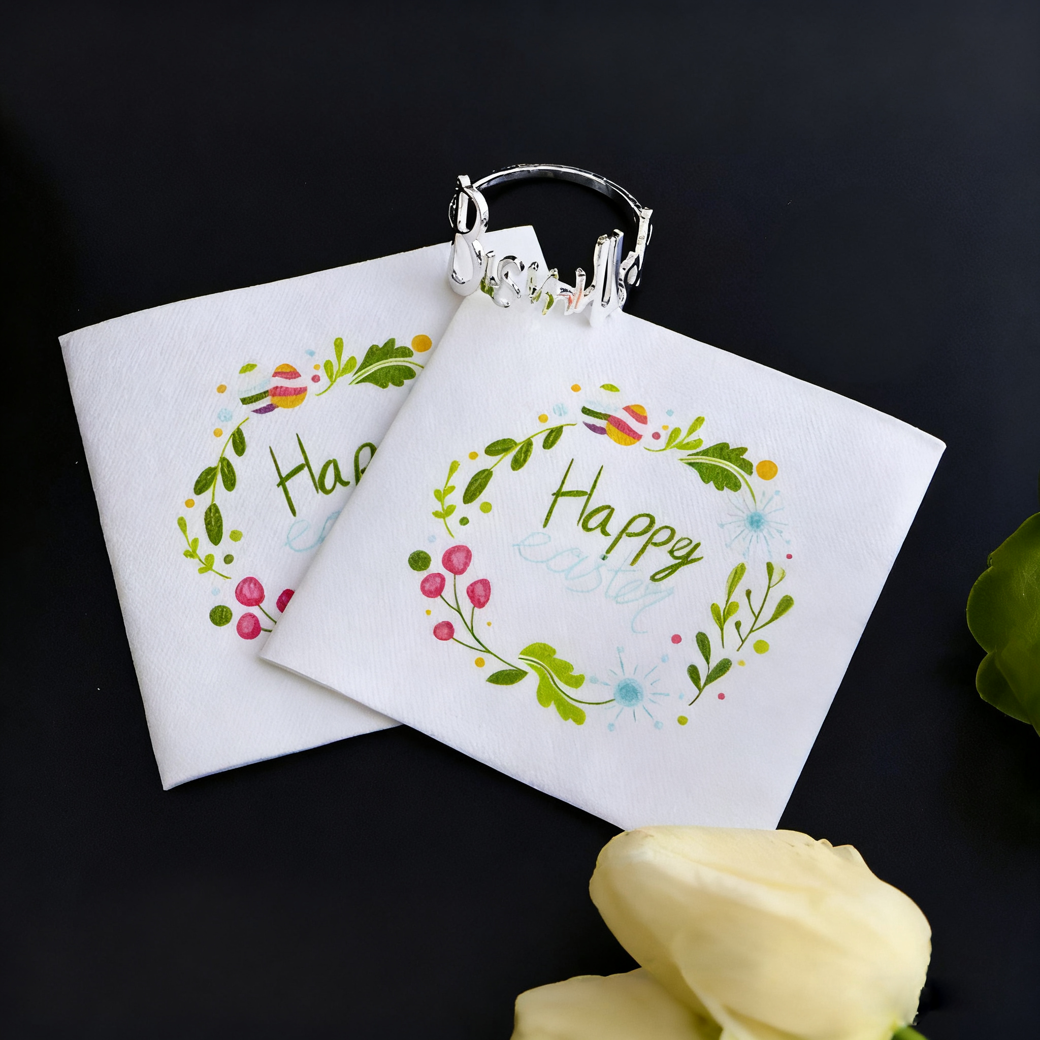 printed cocktail napkins custom