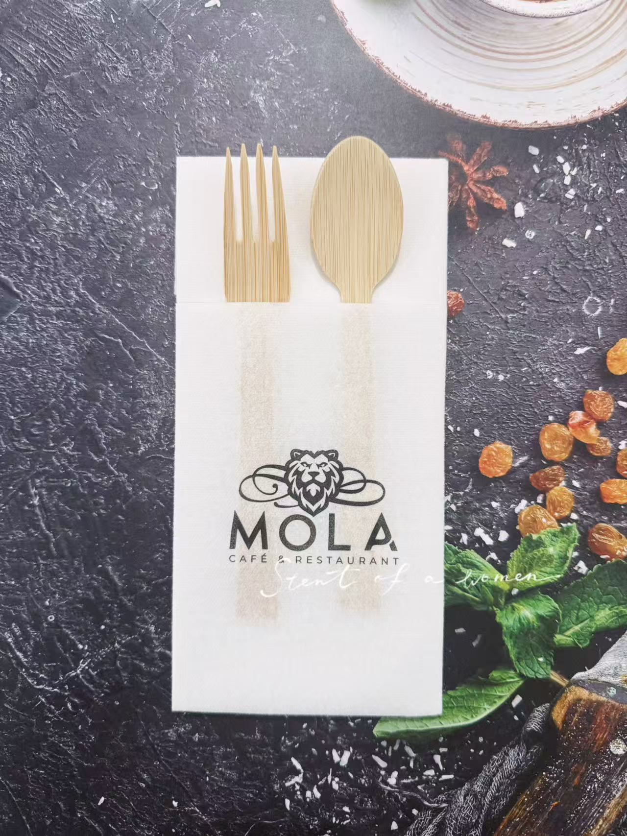 airlaid napkins 40x40 dinner napkins for cutlery