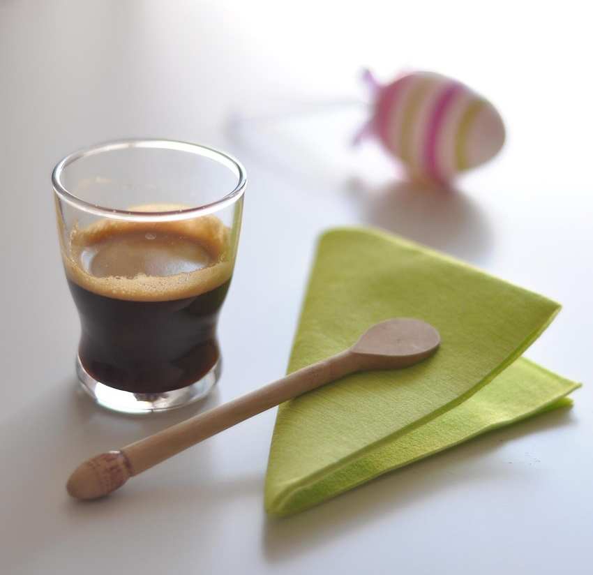 green paper napkins