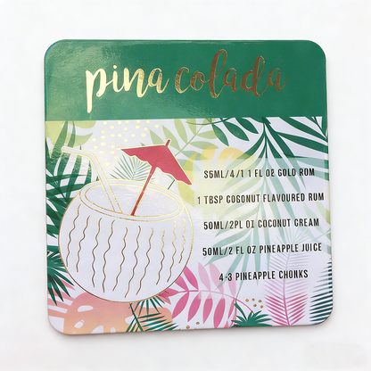 OEM Custom Wooden Coasters Factory | Square & Round MDF Cork Coasters Manufacturer | Absorbent Beverage & Bar Coasters Supplier HLCOA1010