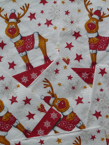 33x33 Decorative Paper Napkins Custom Printed Napkins Cocktail for Birthday Party HL50NP03