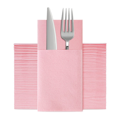 pink airlaid paper napkins