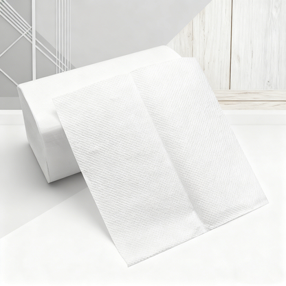 Wholesale V Fold Kitchen Paper Towels, 200 Sheets, 100% Virgin Pulp, Ultra Strong 1-Ply Hand Towels