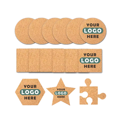 natural cork coasters absorbent heat resistant
