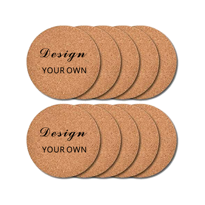 wedding favors personalized cork coasters