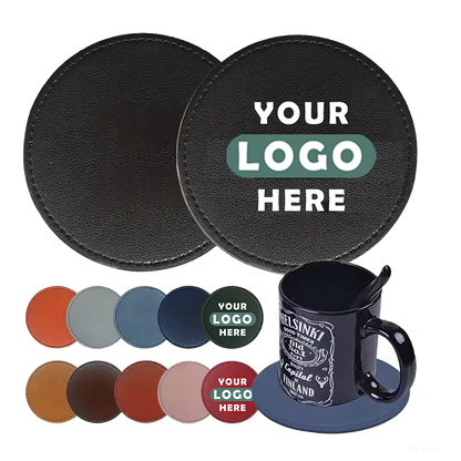 custom PU coasters