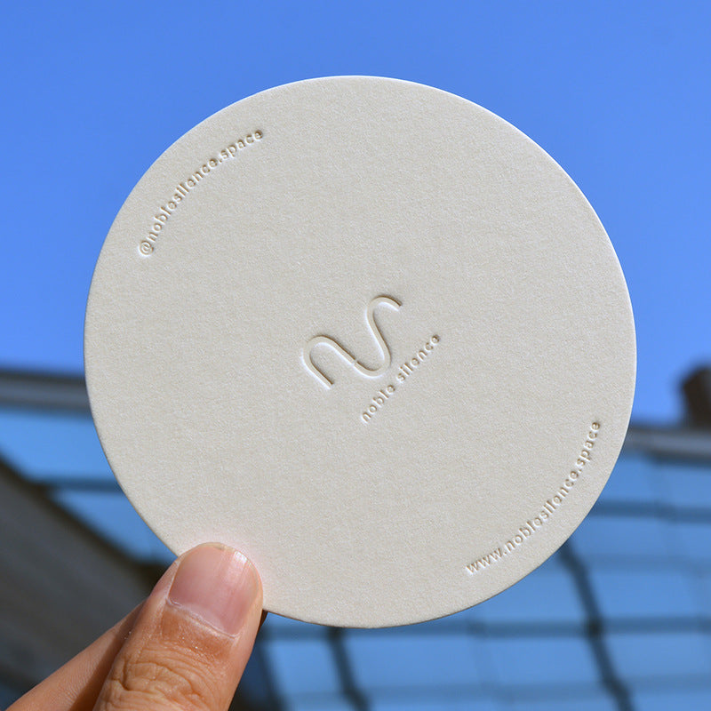 Wine glass heatproof coaster