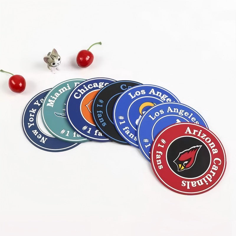 Food-grade Multi - use silicone coasters