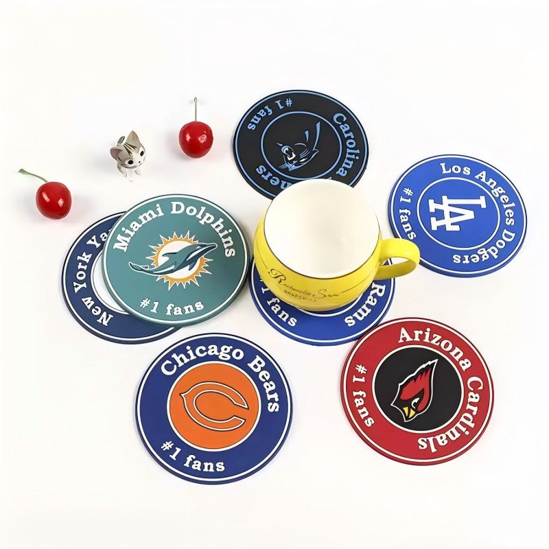 Silicone mug coasters