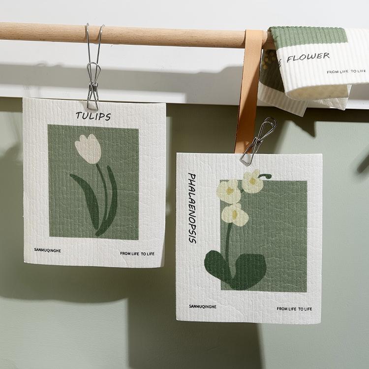 Quick dry kitchen dishcloth