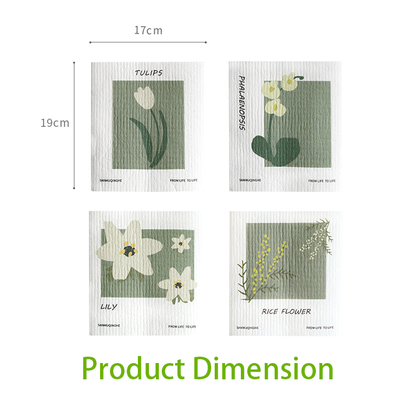 Kitchen reusable cleaning cloth