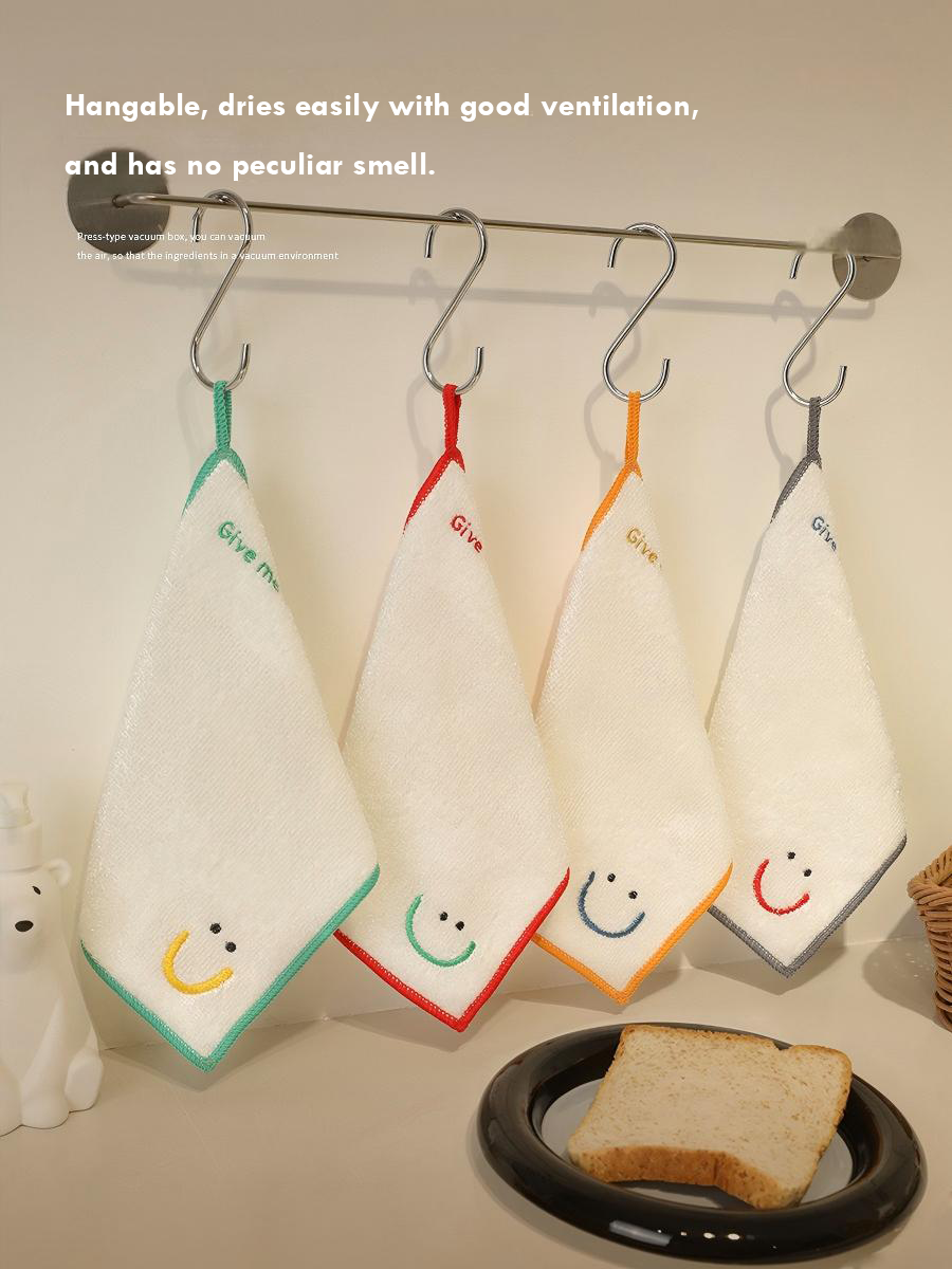 Bamboo fiber dishcloth for cleaning