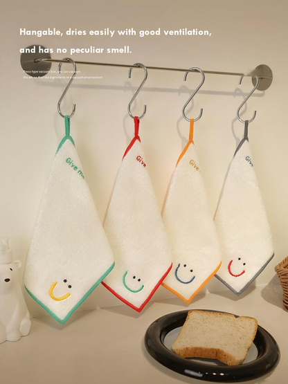 Bamboo fiber dishcloth for cleaning