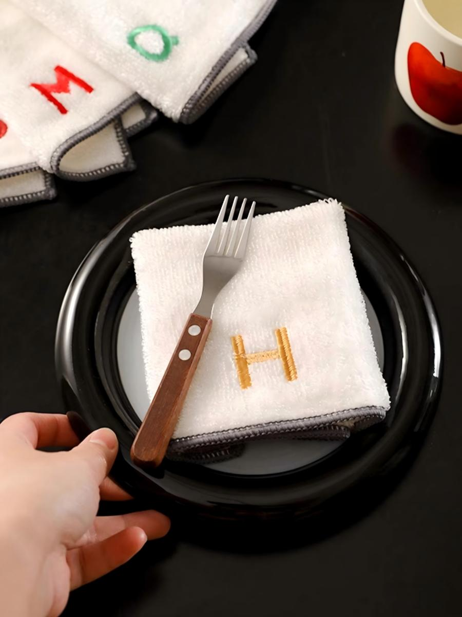 Lint-free bamboo dishcloth