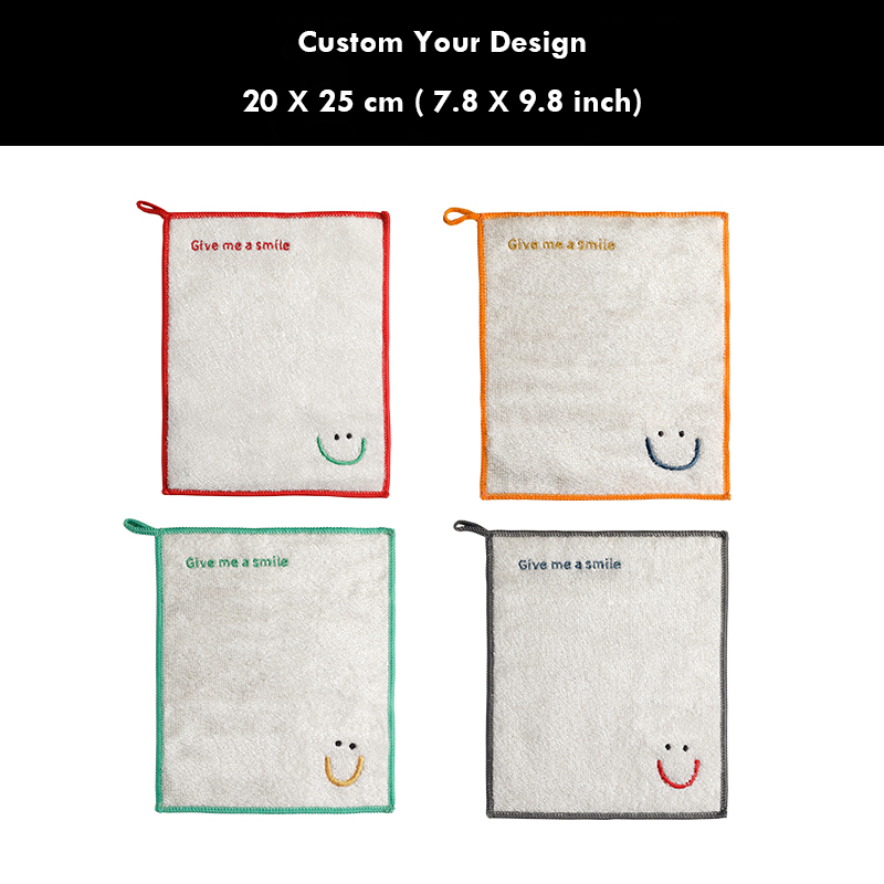 Customizable bamboo dishcloth for businesses
