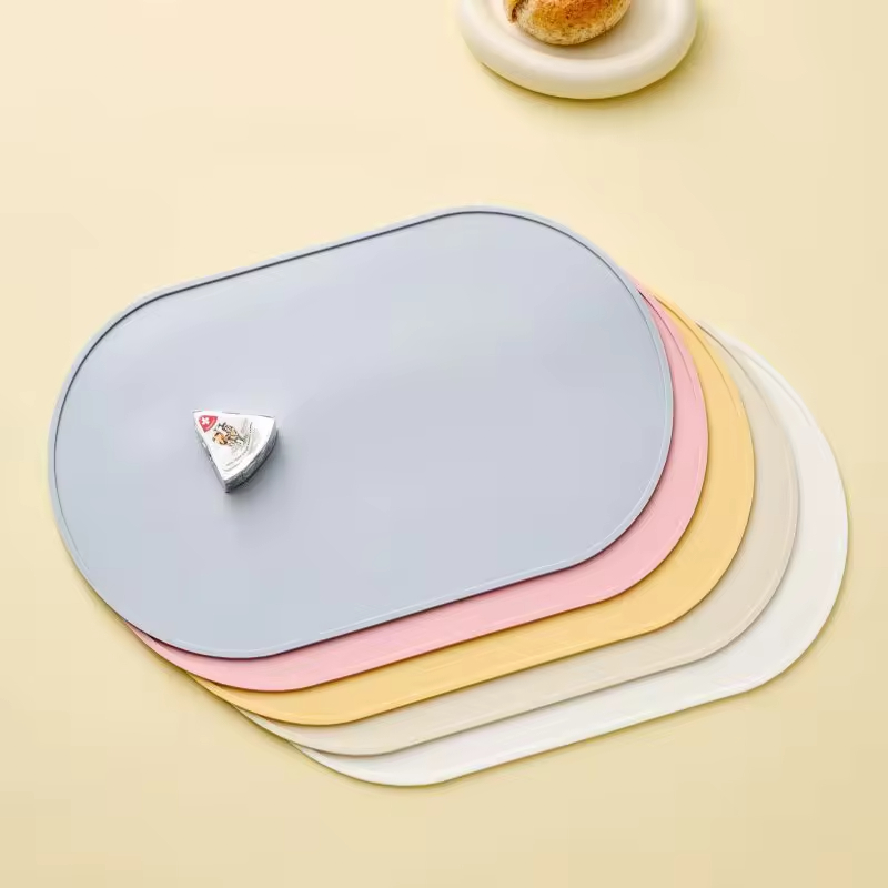 High Quality Silicone Table Mats Heat Resistant Anti Slip Waterproof Customizable for Home HLPLA1002
