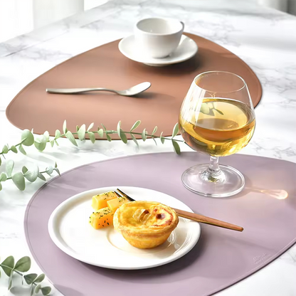 High Quality Silicone Table Mats Heat Resistant Anti Slip Waterproof Customizable for Home HLPLA1002