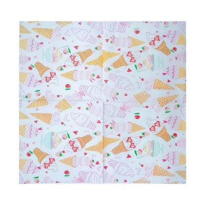 33x33 Decorative Paper Napkins Custom Printed Napkins Cocktail for Birthday Party HL50NP03