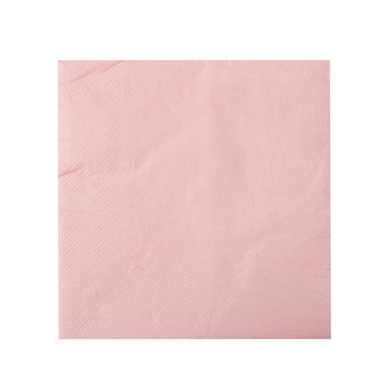 pink paper napkins
