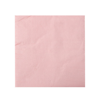 pink paper napkins