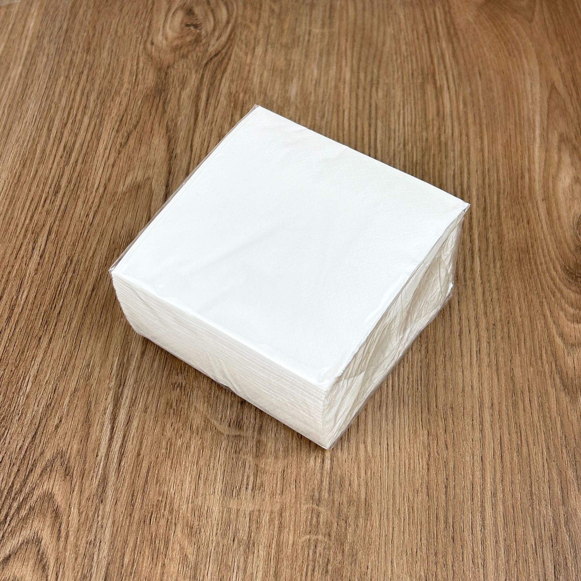 Natural Brown Cocktail Napkins – Eco-Friendly Wood Pulp Disposable Napkins for Party, Wedding, Bar & Restaurant HL50PN06