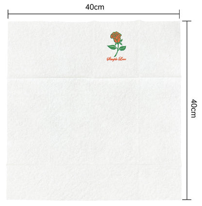 40x40 rose dinner napkins