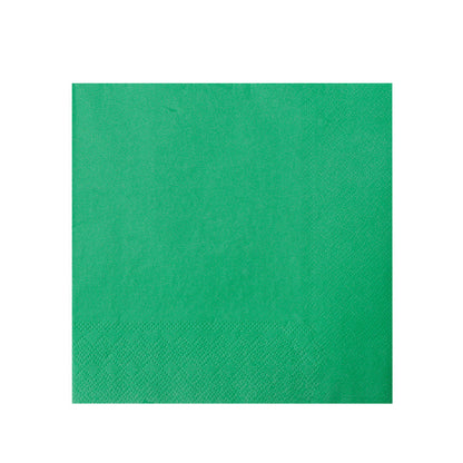 green paper napkins