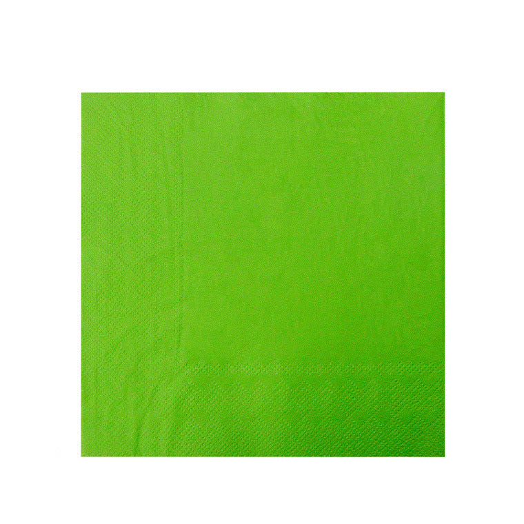 green paper napkins supply