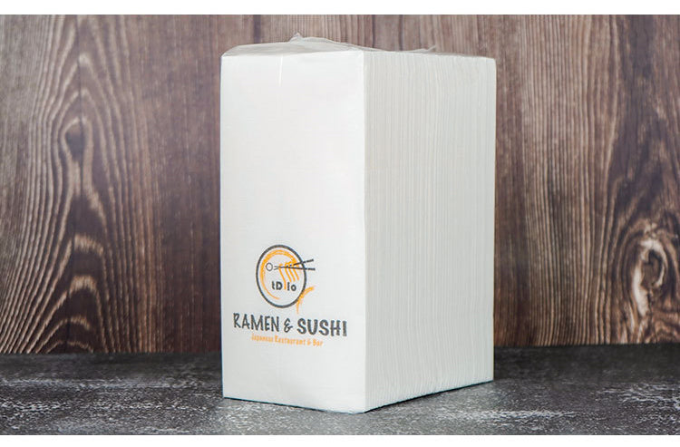 40x40 Printed Airlaid Napkins Disposable Pre Folded Napkins for Hotel and Restaurant HL31NP03